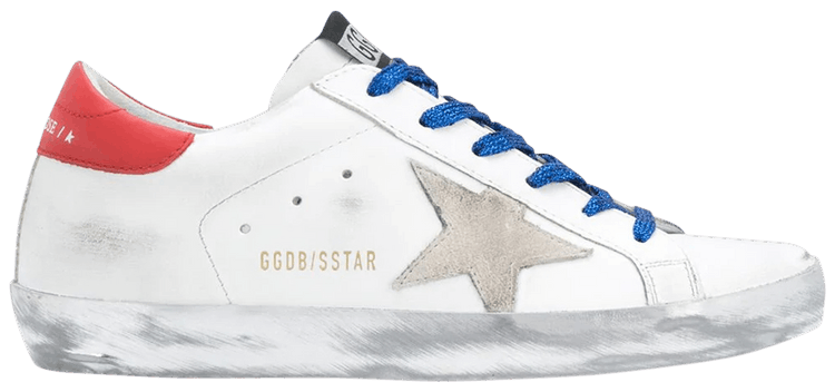 Golden Goose Wmns Superstar White Red