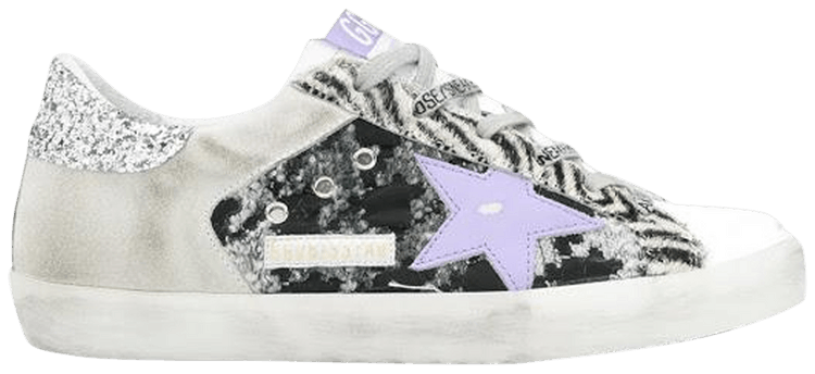 Golden Goose Wmns Superstar Animal Print