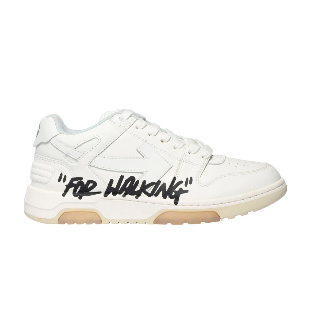 Pre-owned Off-white Wmns Out Of Office 'for Walking - White Black' | Women's Size 36