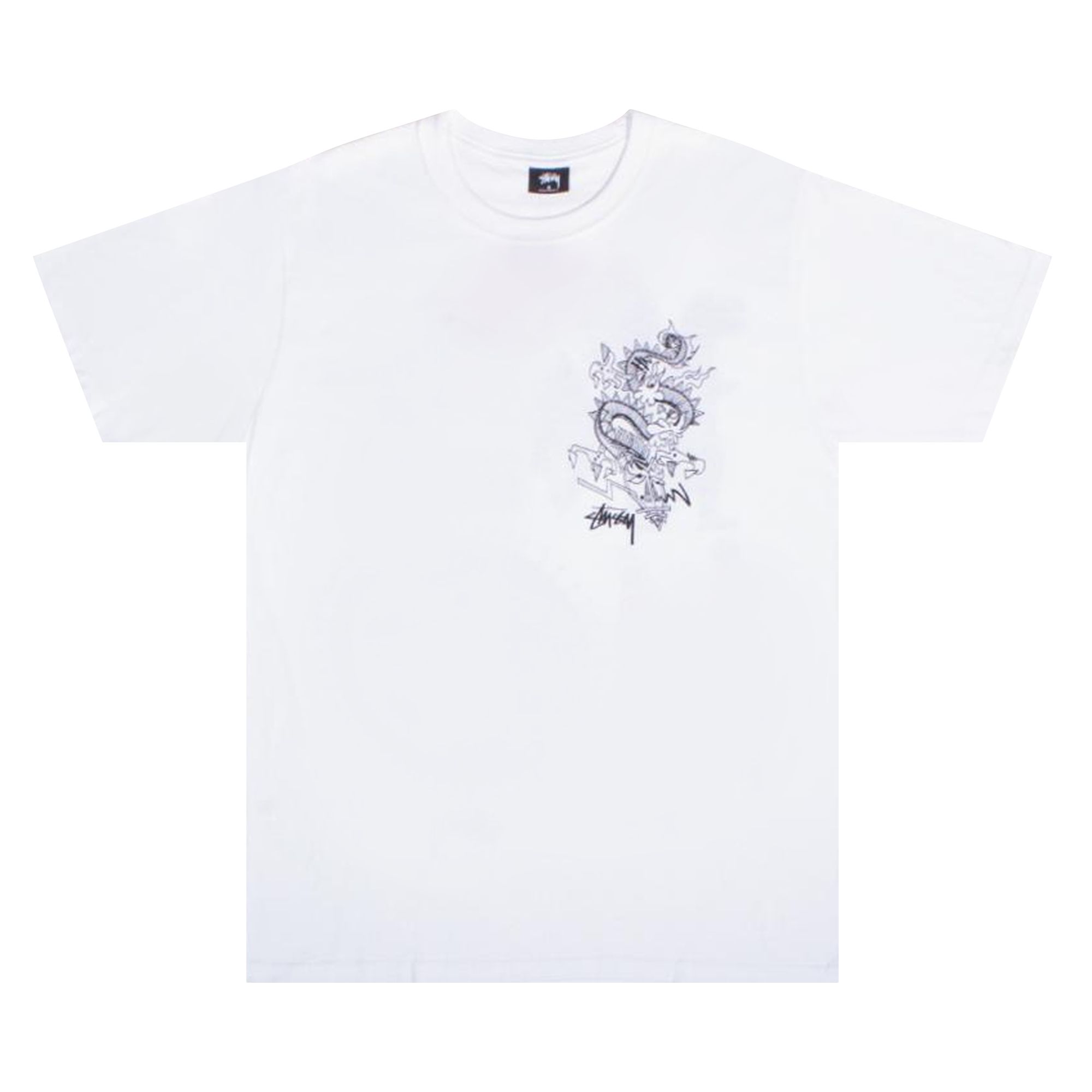 STUSSY STUSSY FUNKY TRIBE TEE 'WHITE'