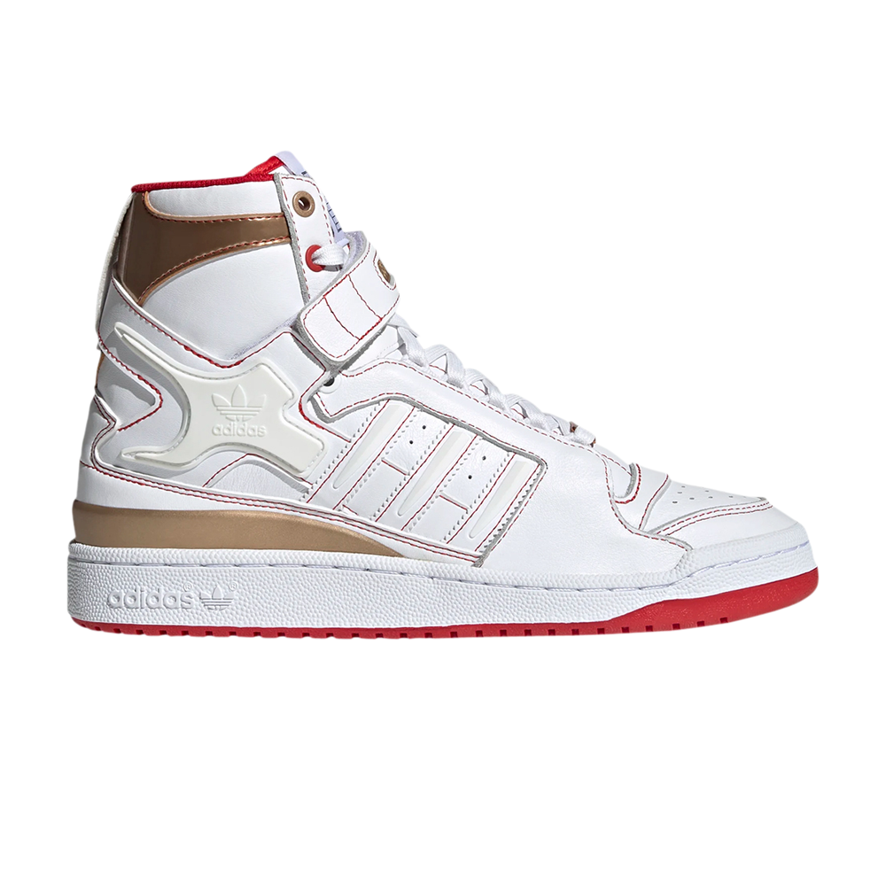 Pre-owned Adidas Originals Forum High 'xiangi' In White