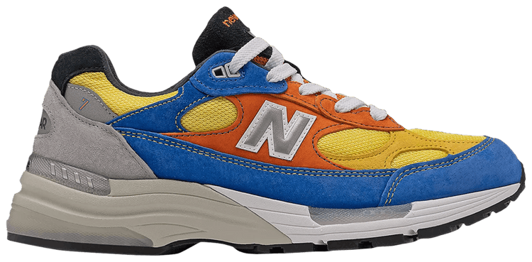 New balance 992 orange clearance