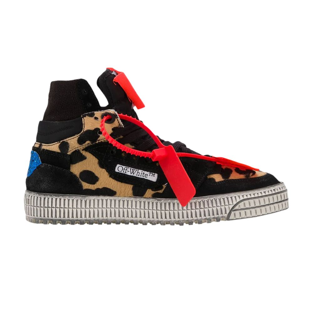 Pre-owned Off-white Wmns Off-court 3.0 'leopard Pony Hair' | Brown | Women's Size 35