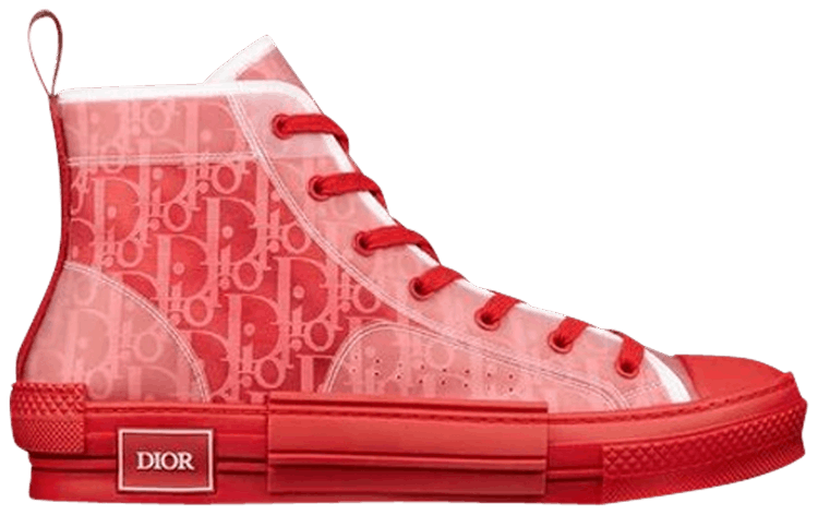 Buy Dior B23 High 'Dior Oblique - Red' - 3SH118YNT H363 | GOAT