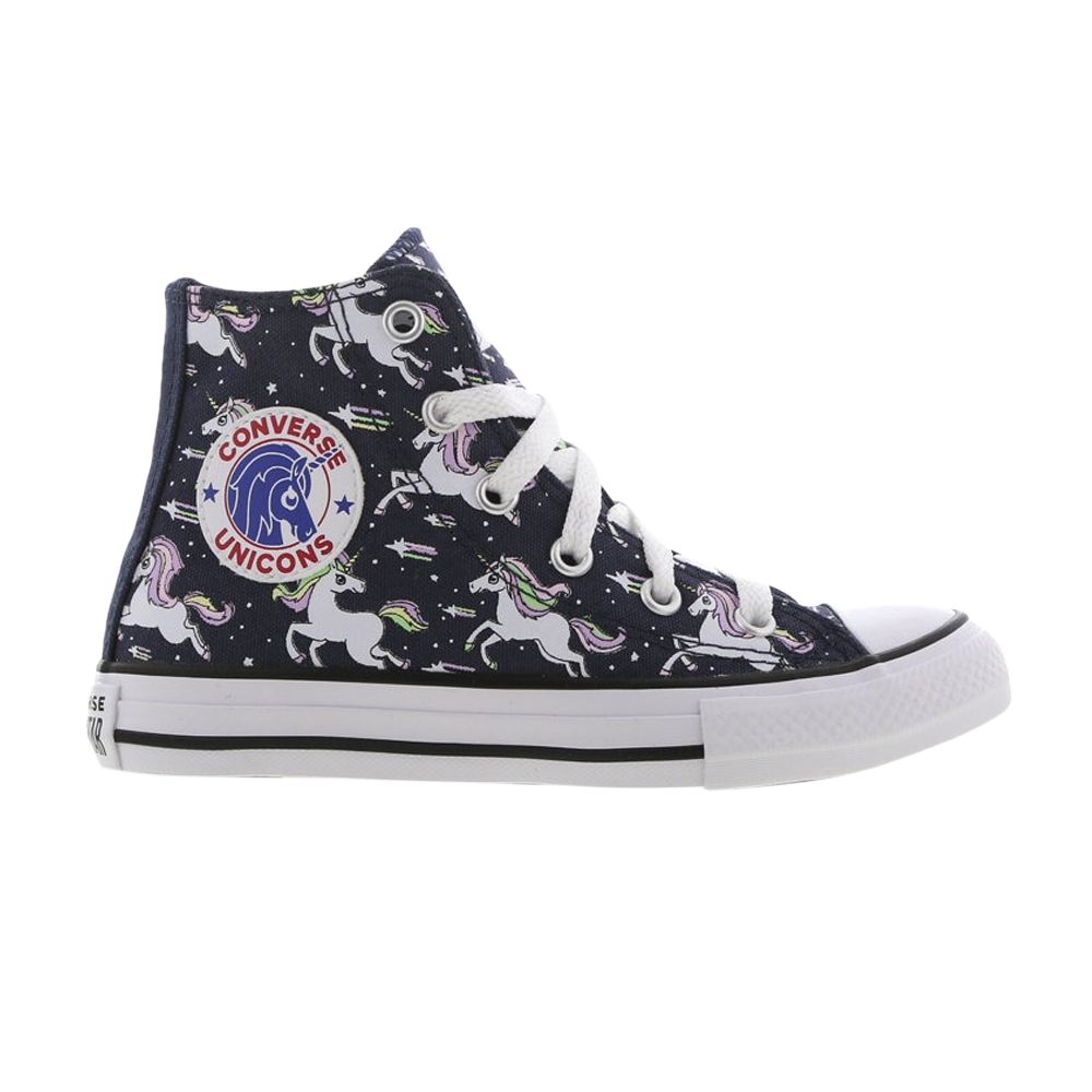 Pre-owned Converse Chuck Taylor All Star High Gs 'unicorn' | Blue | Kid's Size 3.5