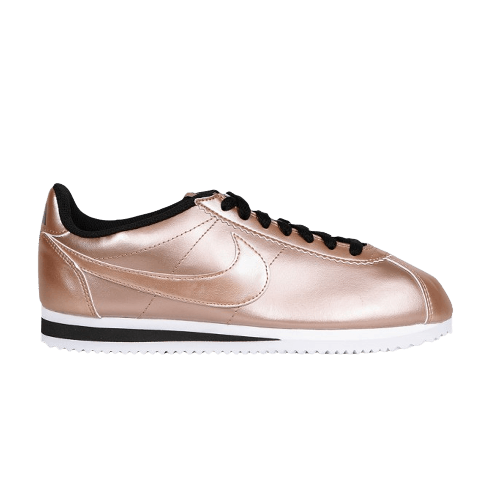 nike cortez red gold