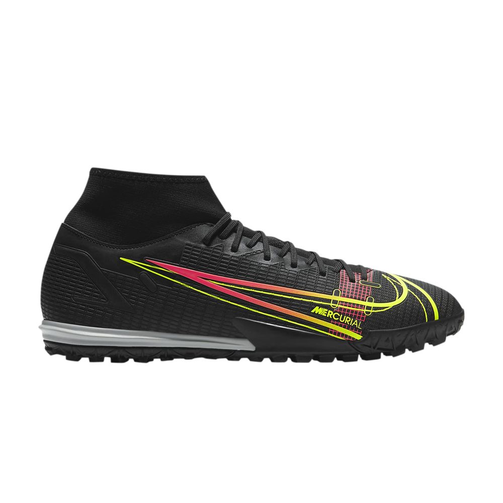 Nike Mercurial Superfly 8 Academy TF 'Black Cyber' | Men's Size 6.5