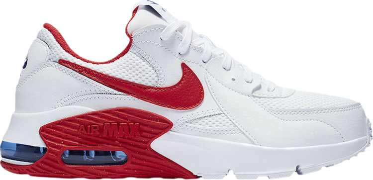 Wmns Air Max Excee 'White University Red'