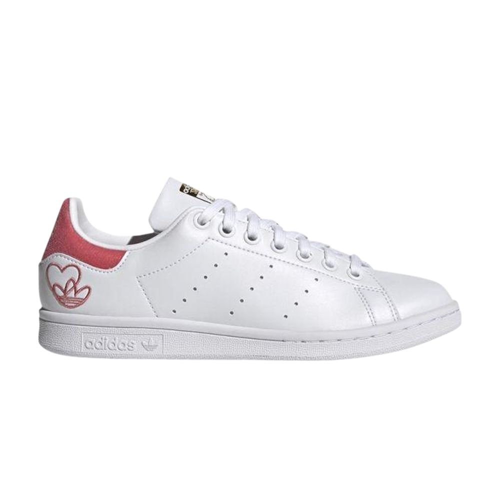 Click to view more detailed imagery on our partner's website Pre-owned Adidas Originals Wmns Stan Smith 'valentine's Day' In White
