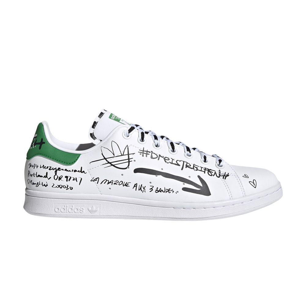 adidas Stan Smith 'Sharpie Pack - Graffiti White Green' | Men's Size 11