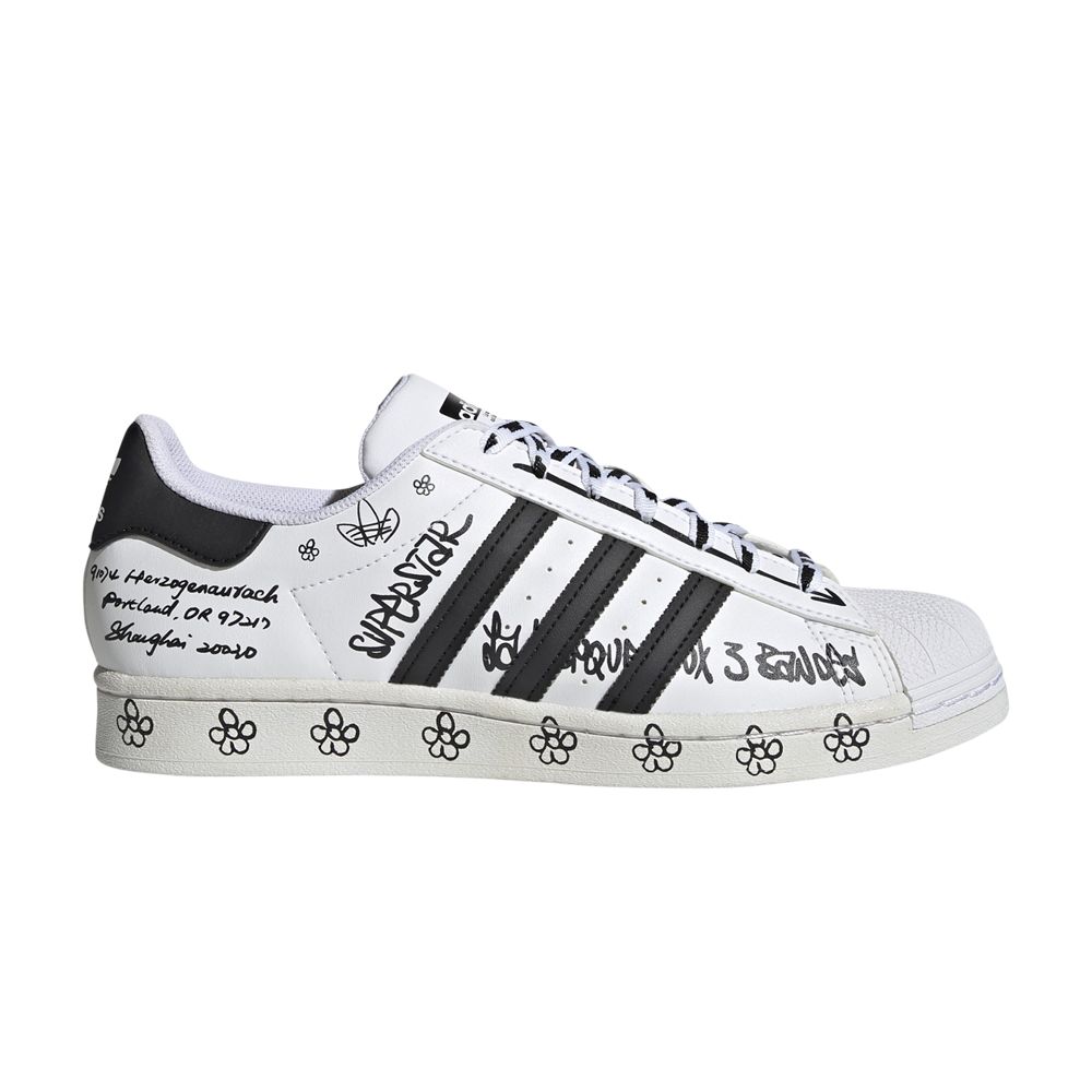 adidas Superstar 'Sharpie Pack - Graffiti White Black' | Men's Size 5.5
