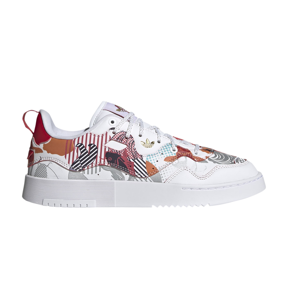 Pre-owned Adidas Originals Wmns Supercourt Xx 'chinese New Year' In White