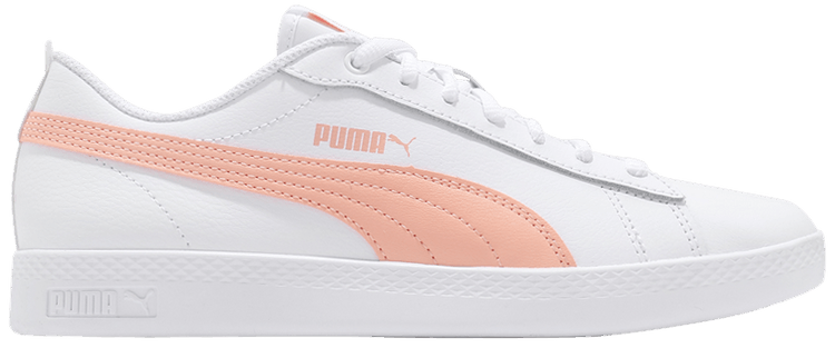 Puma Wmns Smash v2 Leather White Apricot Blush