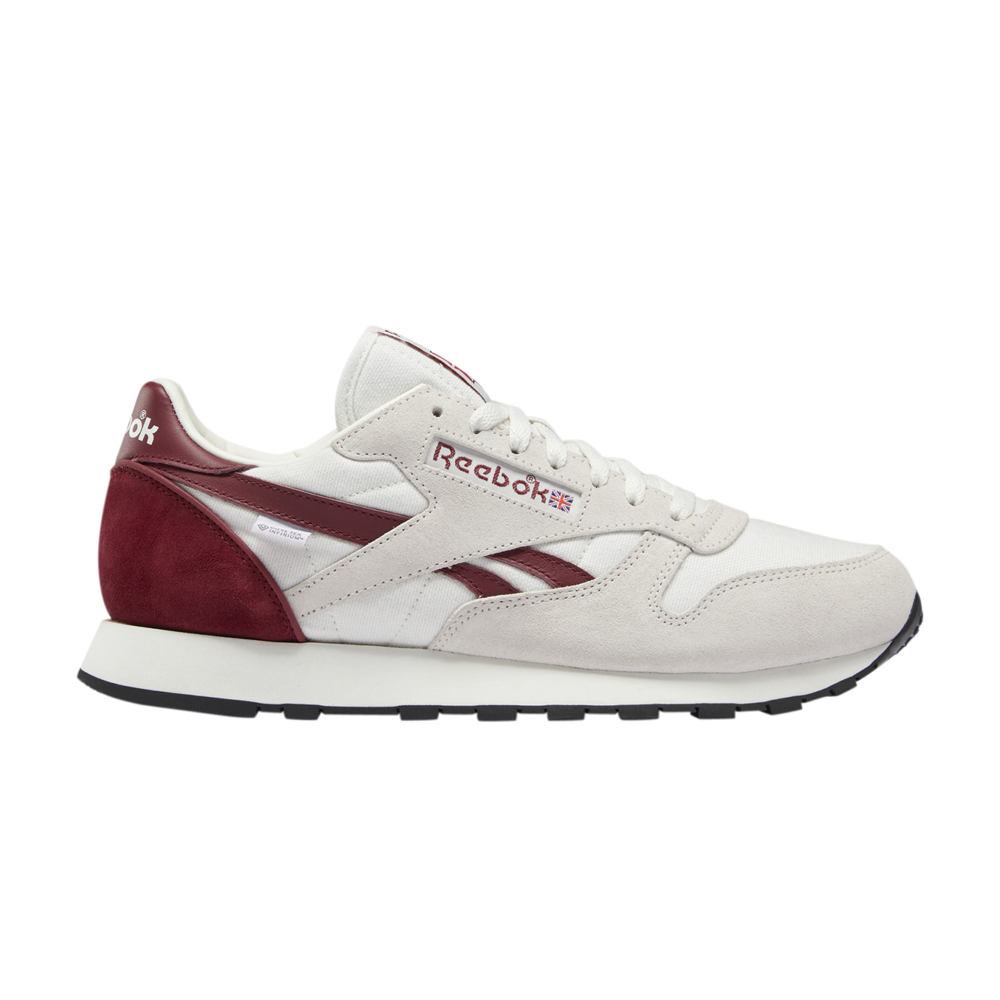 Pre-owned Reebok Classic Leather Gtx 'chalk Collegiate Burgundy' In Red