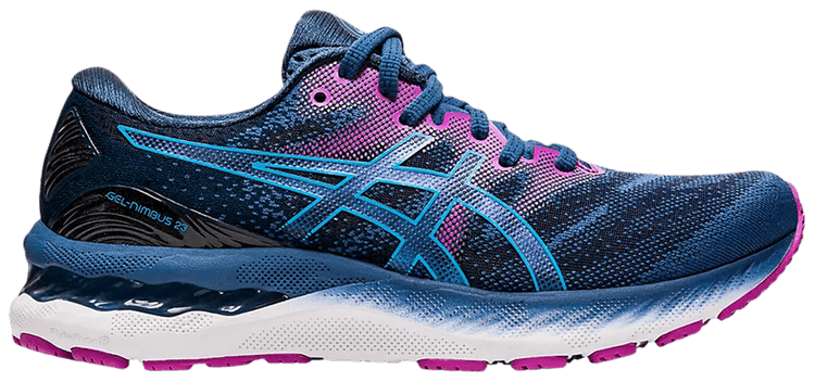 Asics Wmns Gel Nimbus 23 Wide Digital Aqua Plum