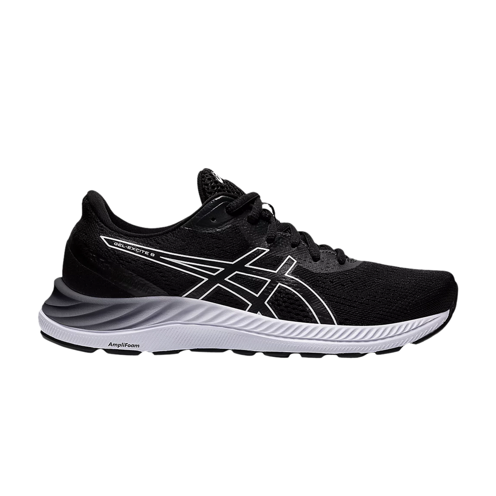 Pre-owned Asics Wmns Gel Excite 8 Wide 'black White'