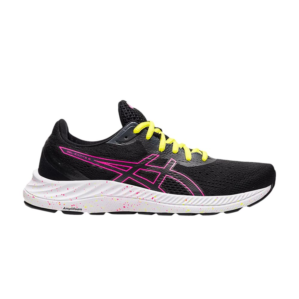 Pre-owned Asics Wmns Gel Excite 8 'black Hot Pink'