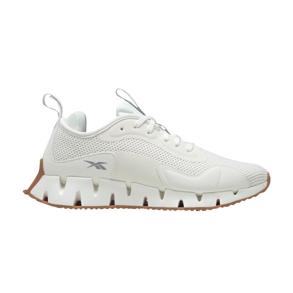 Pre-owned Reebok Wmns Zig Dynamica 'chalk Gum' In Cream