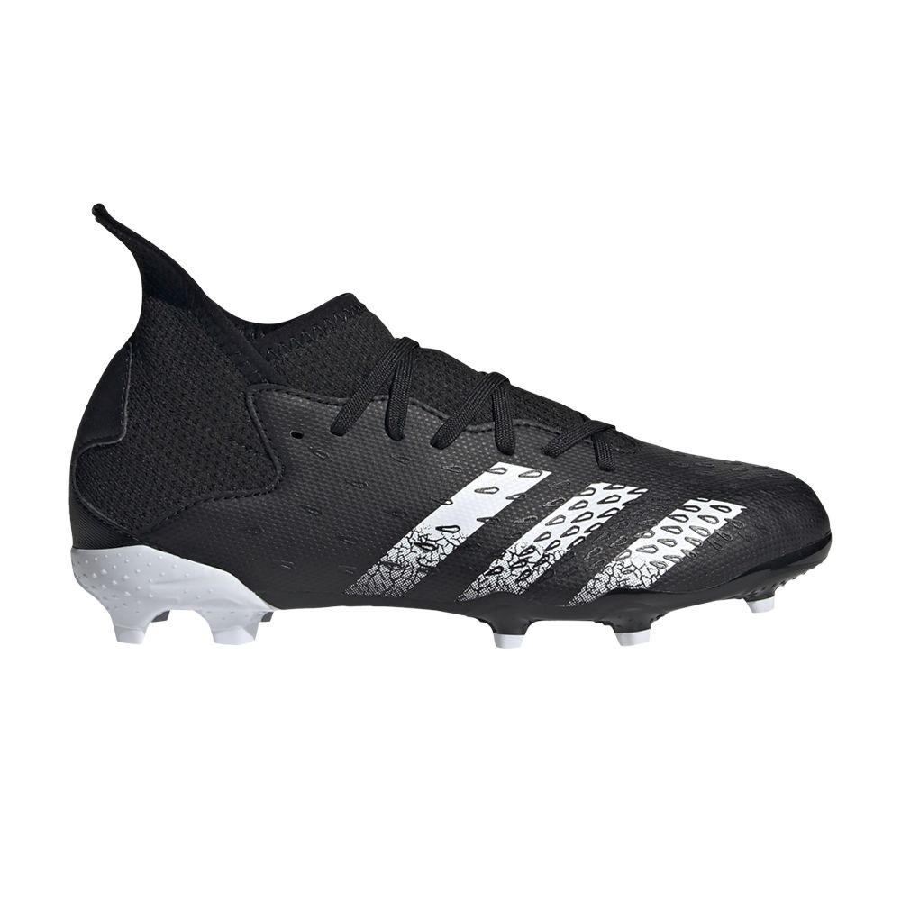 adidas Predator Freak.3 FG J 'Demonscale - Black White' | Kid's Size 2