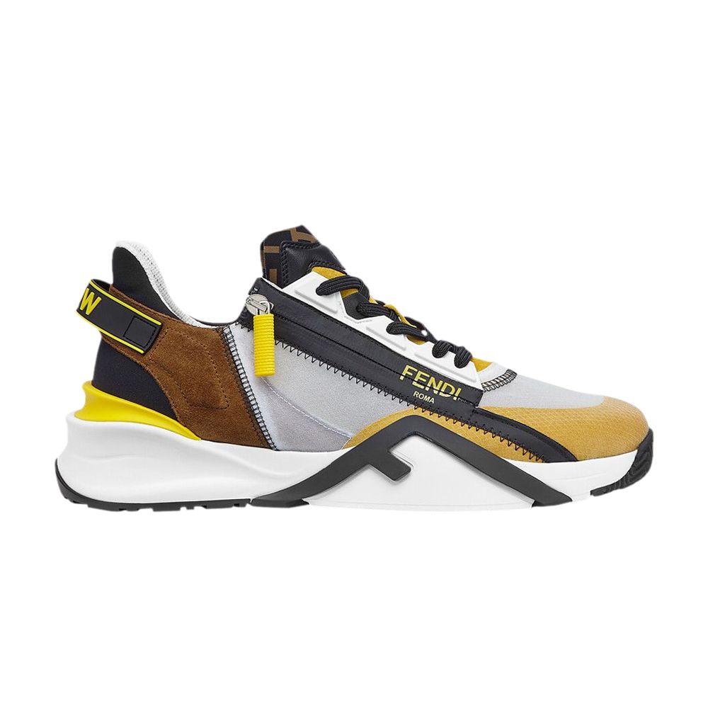 Pre-owned Fendi Flow Slip-on 'multi' In Multi-color
