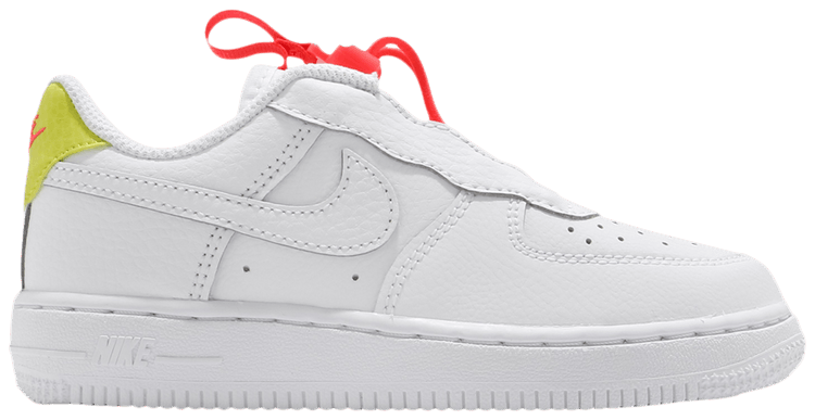 Nike Force 1 Toggle PS White Bright Crimson