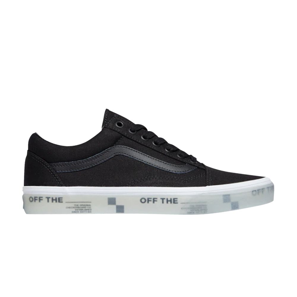 VANS OLD SKOOL 'OTW FOXING - TRANSLUCENT BLACK'