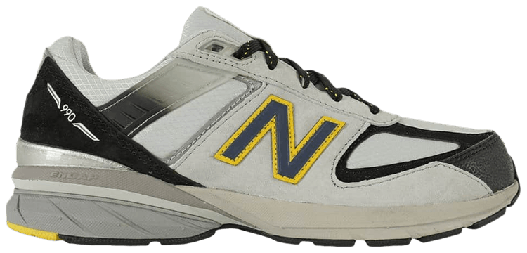 New Balance 990v5 Little Kid Silver Black