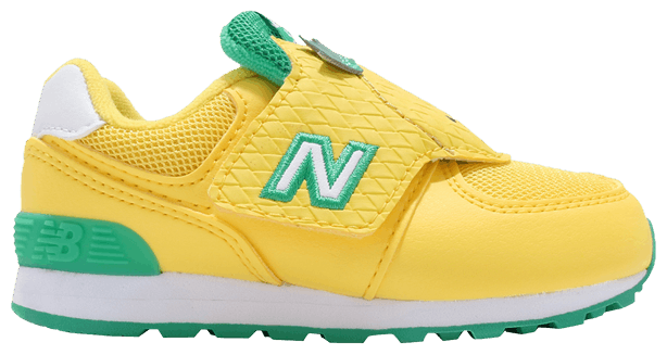 New Balance 574 Toddler Wide Day At The Zoo   Pineapple