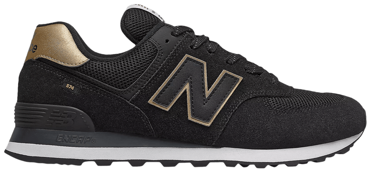 Buy New Balance 574 2E Wide 'Black Gold' - ML574UB2 2E | GOAT
