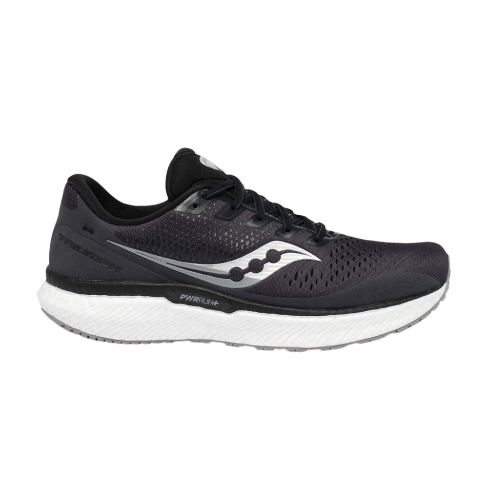 Pre-owned Saucony Triumph 18 'charcoal' In Grey