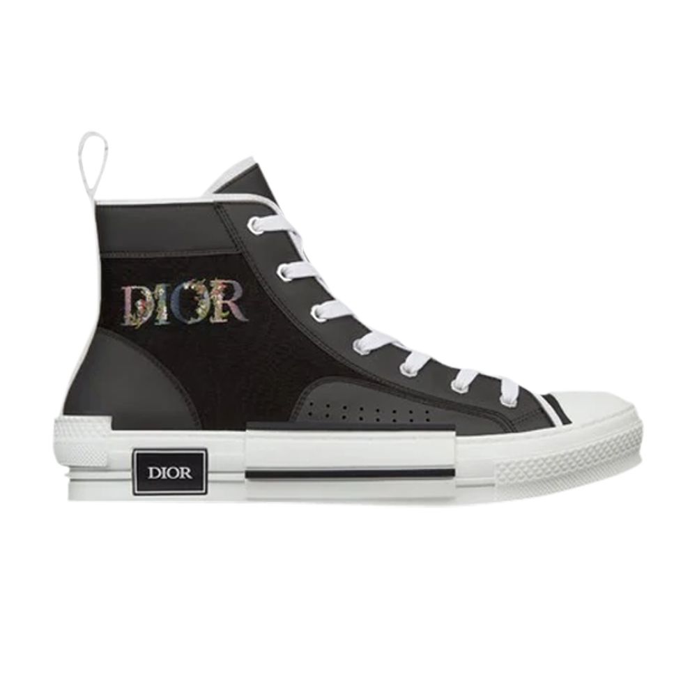 Dior Dior B23 High 'Black Flowers Embroidery' | Men's Size 39