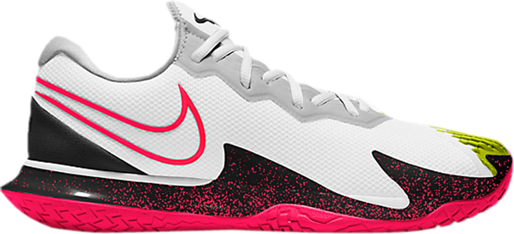 Court Air Zoom Vapor Cage 4 'Hot Lime Solar Red'