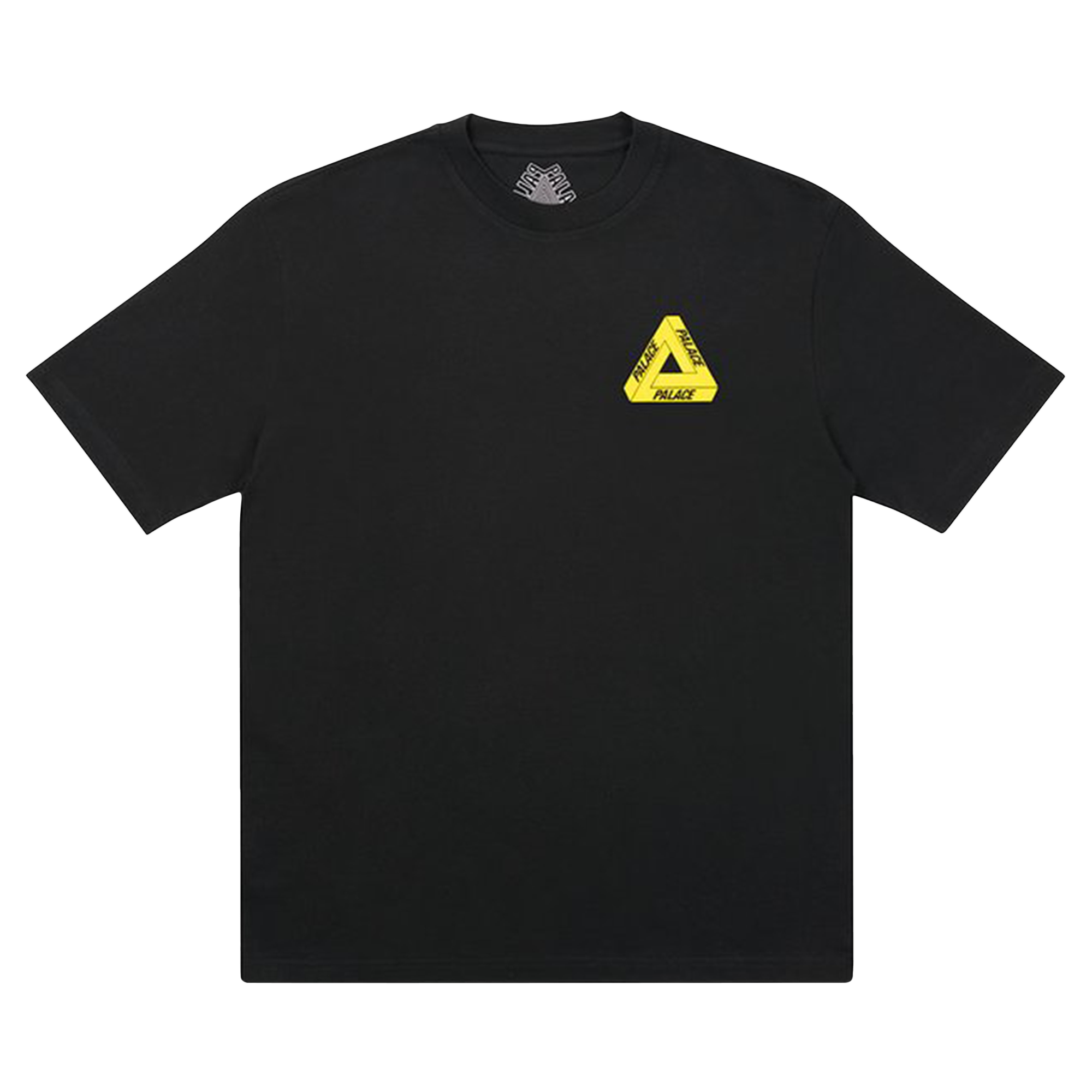 Pre-owned Palace Tri-to-help T-shirt 'black/yellow'