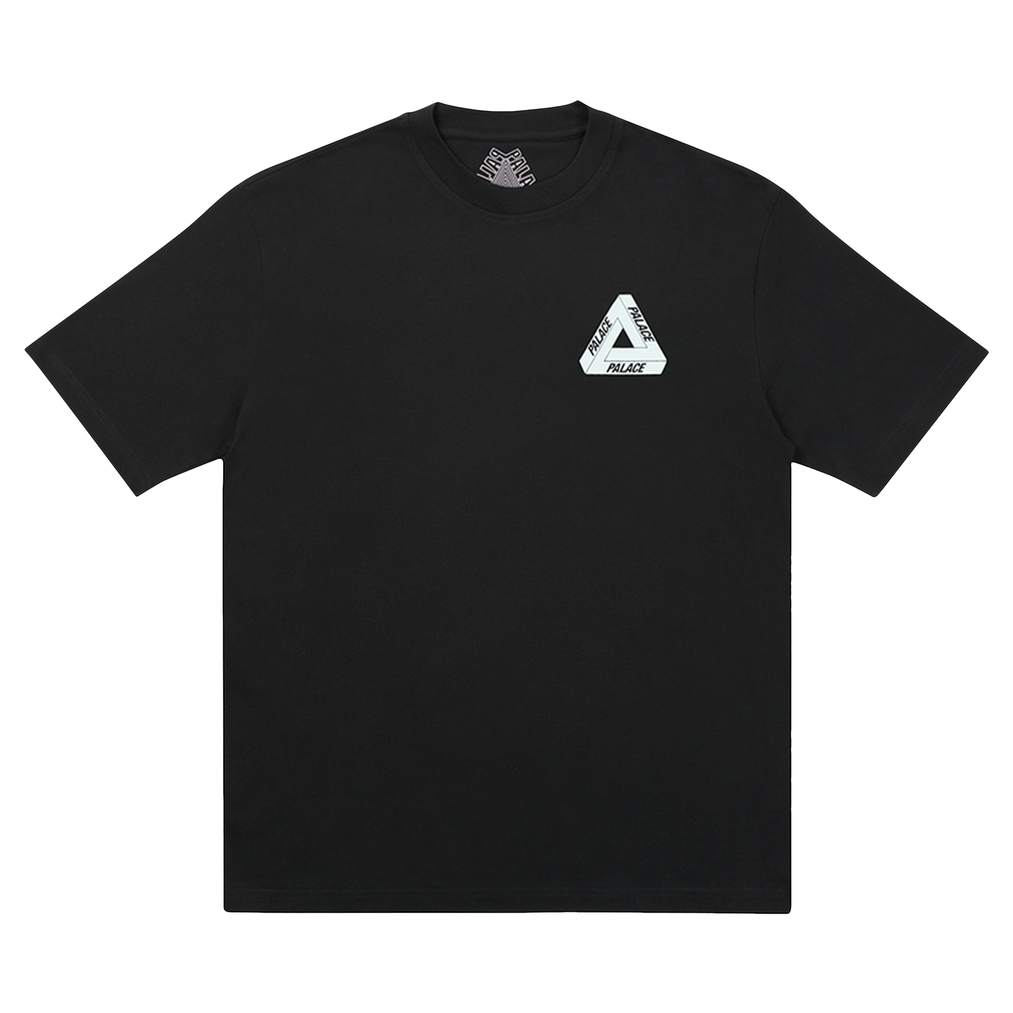 Pre-owned Palace Tri-to-help T-shirt 'black/baby Blue'