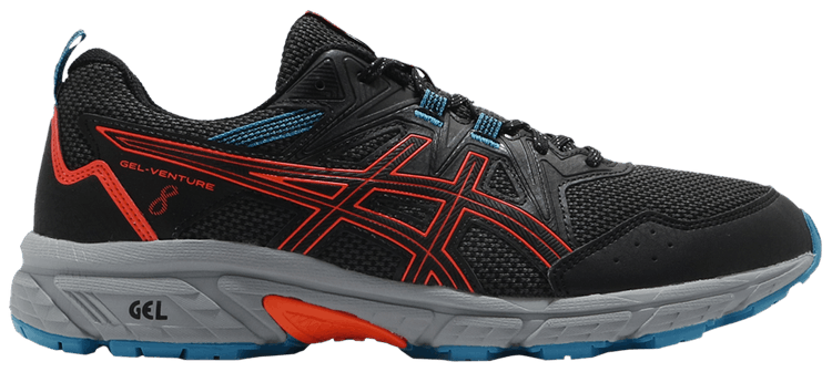 Asics Gel Venture 8 Black Marigold Orange