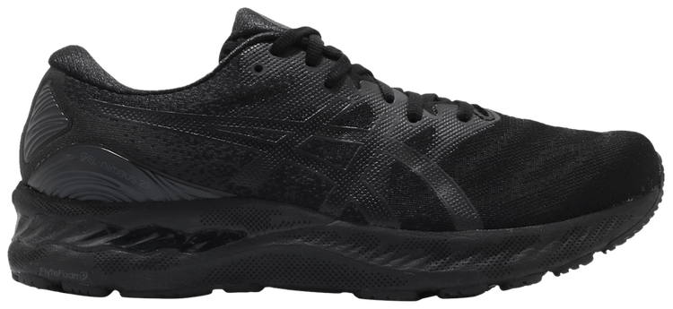 Achetez des Gel Nimbus 23 4E Wide Triple Black 1011B005 002 GOAT FR