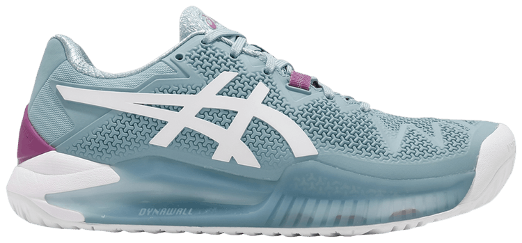 Asics Wmns Gel Resolution 8 Wide Smoke Blue