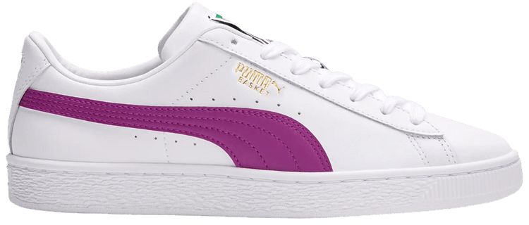 Puma Wmns Basket Classic 21 White Byzantium