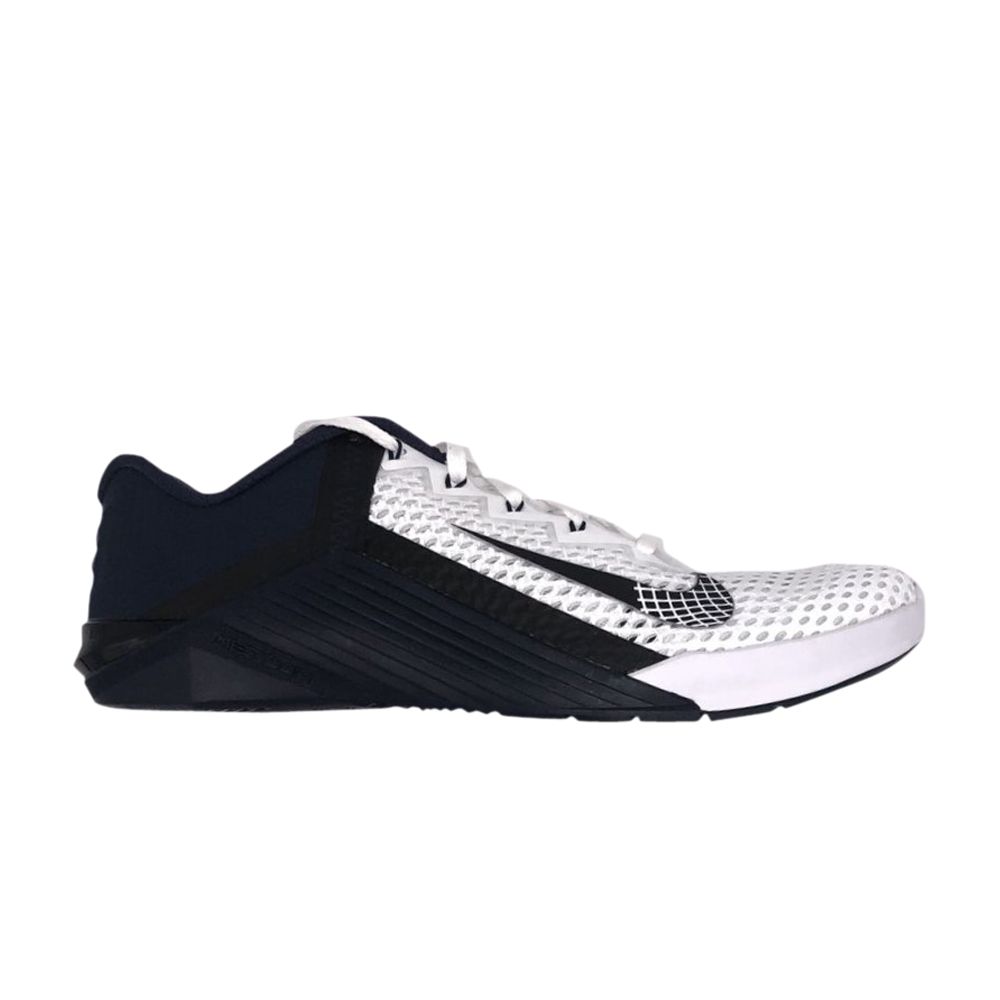 Nike Metcon 6 'White Midnight Navy' | Men's Size 9.5 - CK9388-191