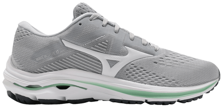 Mizuno Wmns Wave Inspire 17 Wide Grey Green