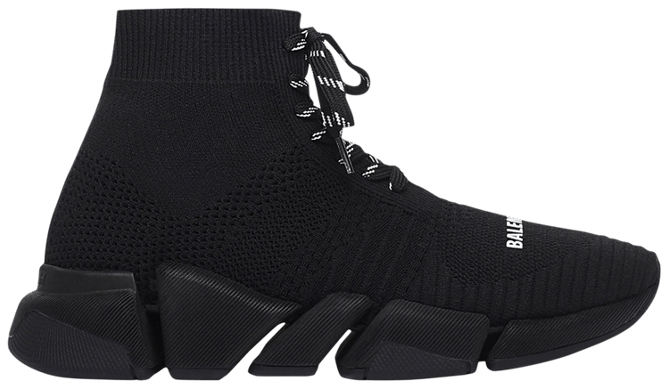 Balenciaga Wmns Speed 20 Lace Up Sneaker Black
