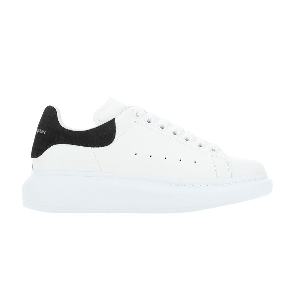 Pre-owned Alexander Mcqueen Wmns Oversized Sneaker 'white Black' | Women's Size 35.5