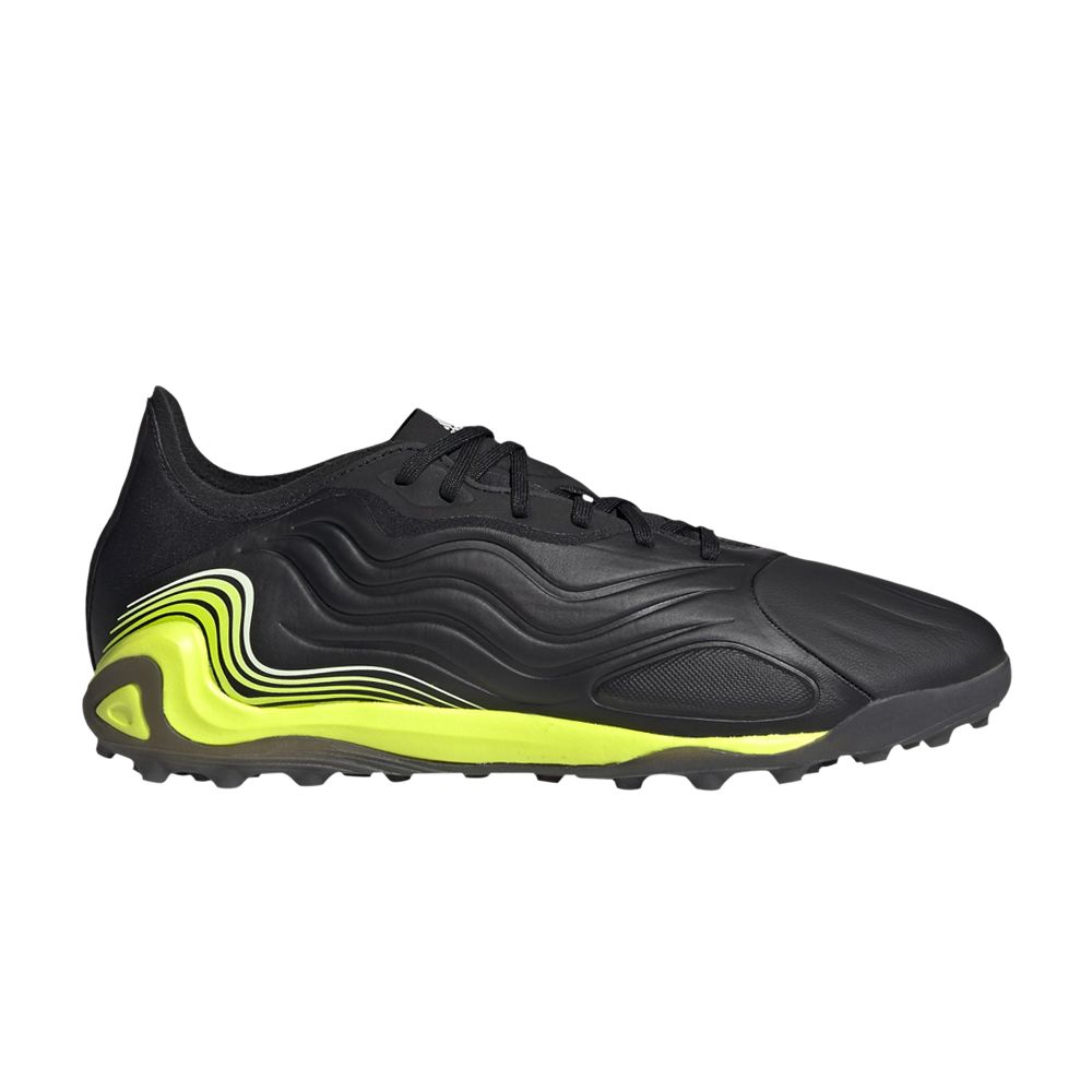 adidas Copa Sense.1 TF 'Black Solar Yellow' | Men's Size 7.5