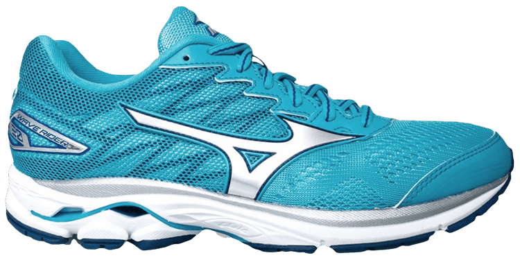 Mizuno Wmns Wave Rider 20 Blue Atoll Silver