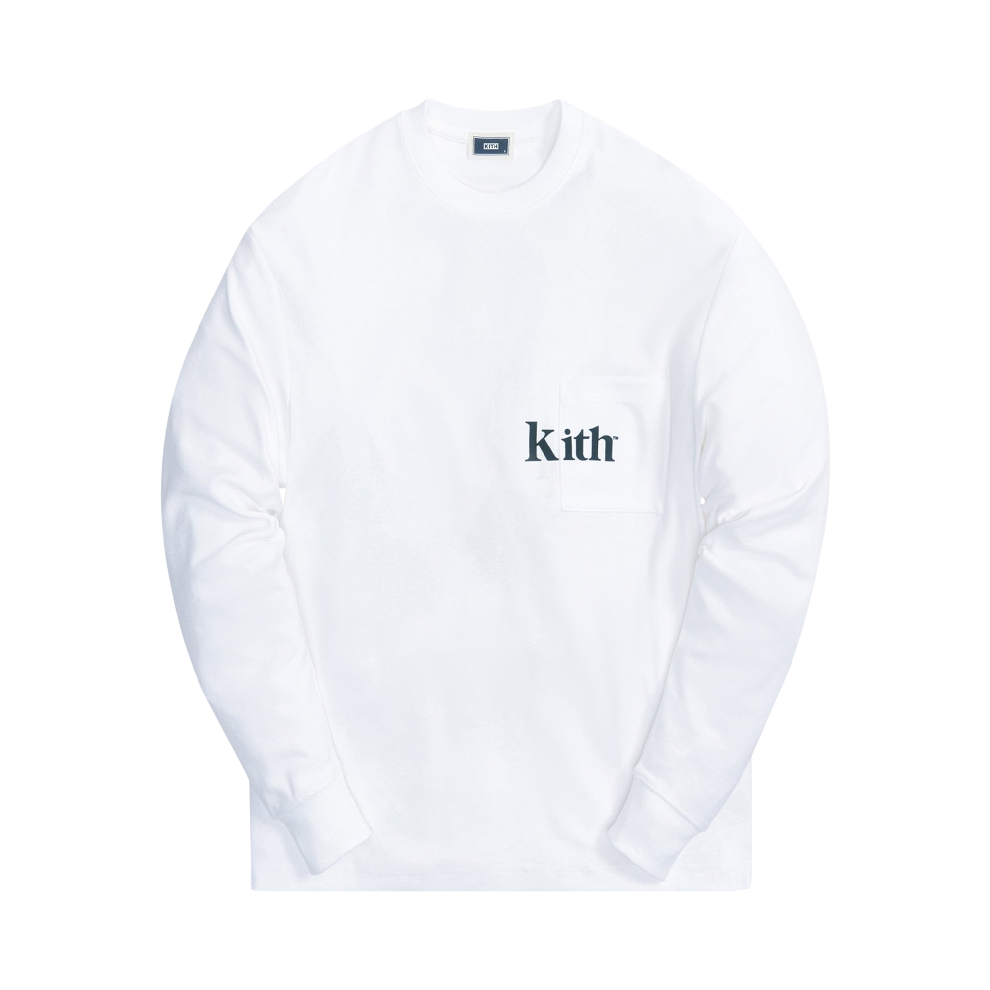 Pre-owned Kith Long-sleeve Quinn Tee 'white'