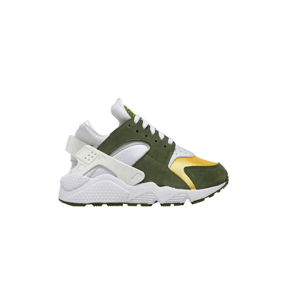 Pre-owned Nike Stussy X Air Huarache Le Td 'dark Olive' 2021 | Green | Infant Size 3
