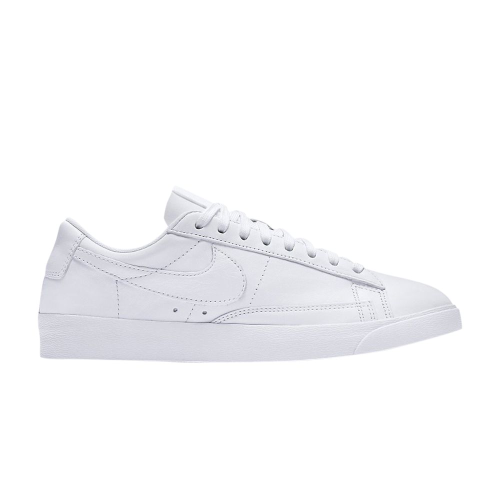 Pre-owned Nike Wmns Blazer Low Le 'triple White'