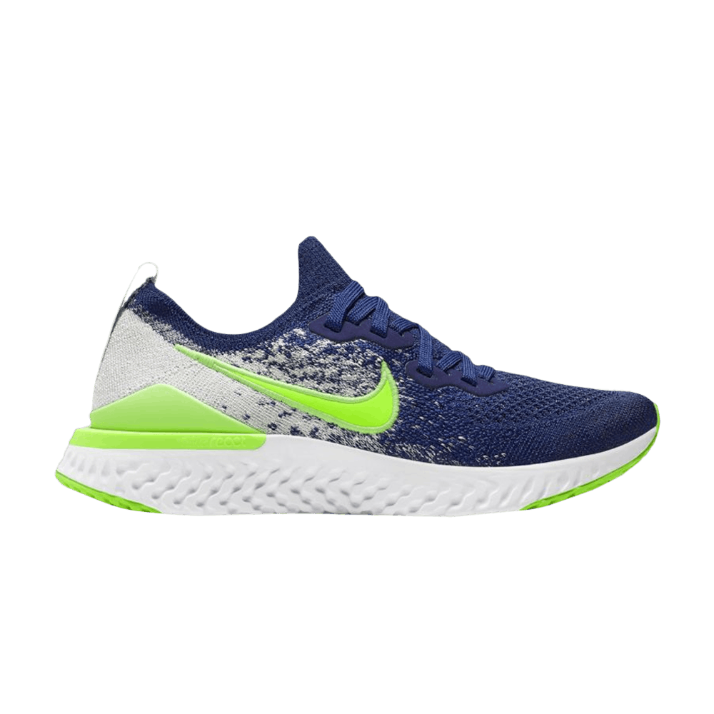 nike epic react flyknit 2 green