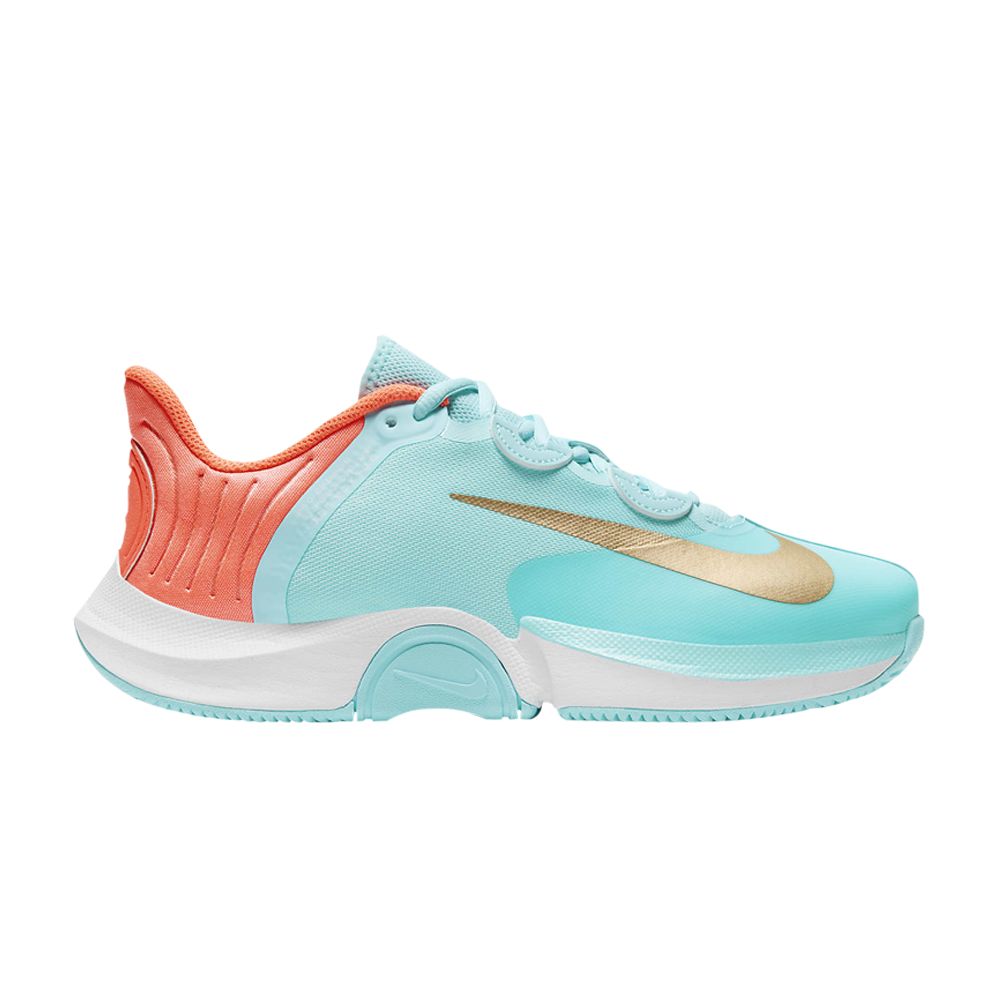 Wmns NikeCourt Air Zoom GP Turbo 'Copa Bright Mango' | Green | Women's Size 6 - CK7580-400