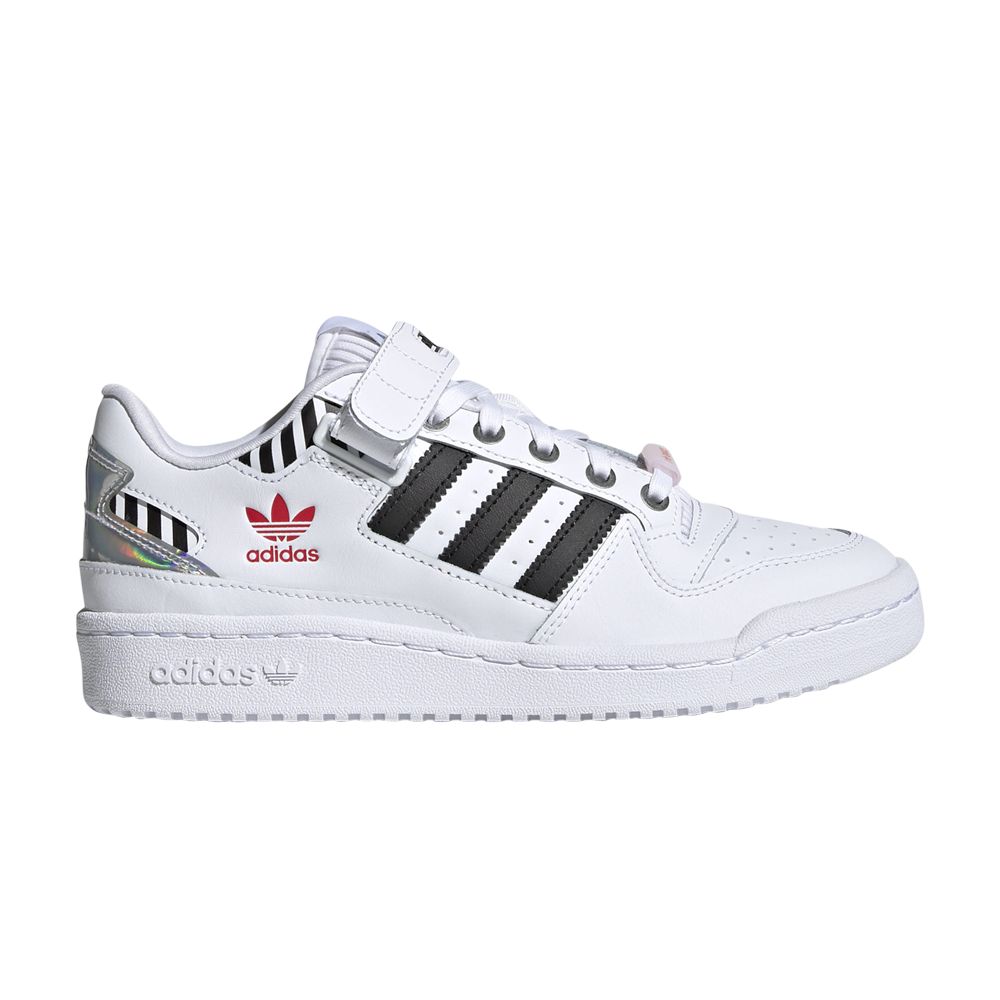 Pre-owned Adidas Originals Wmns Forum Low 'i Love Dance' In White
